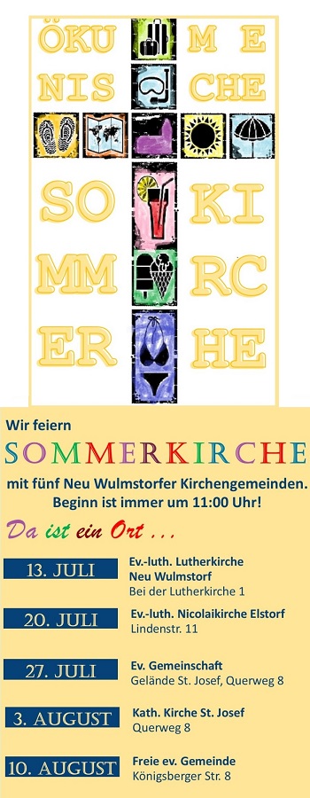 Ökumenische Sommerkirche 2025 in Neu Wulmstorf